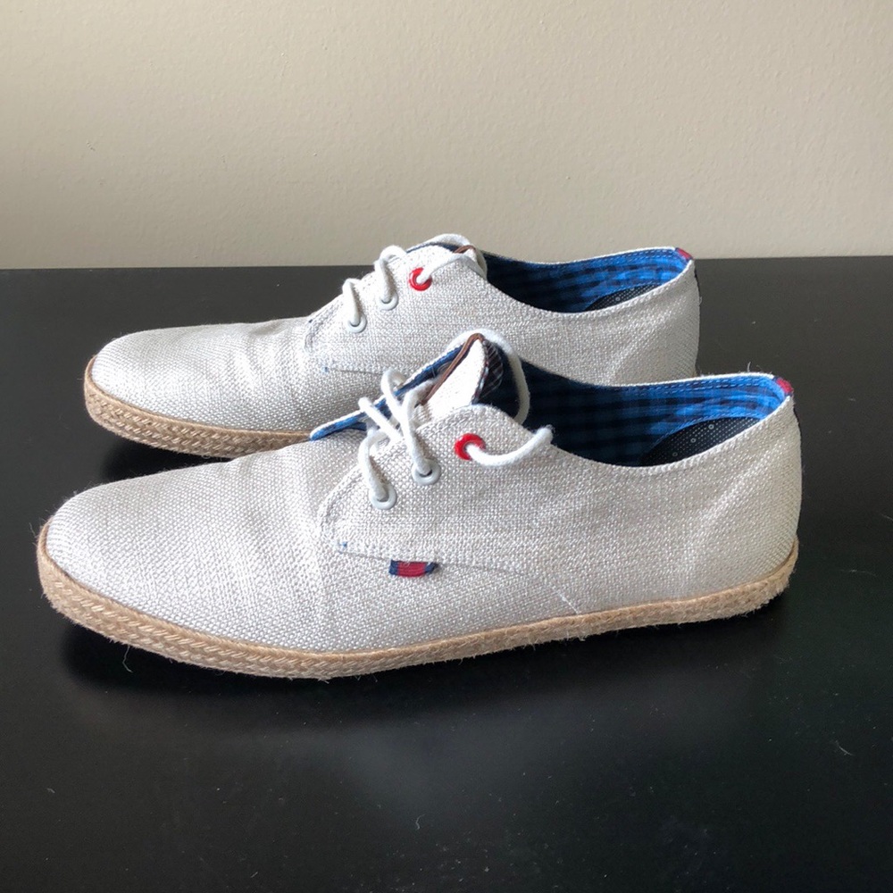 Ben Sherman Prill Linen Lace-up Sneakers